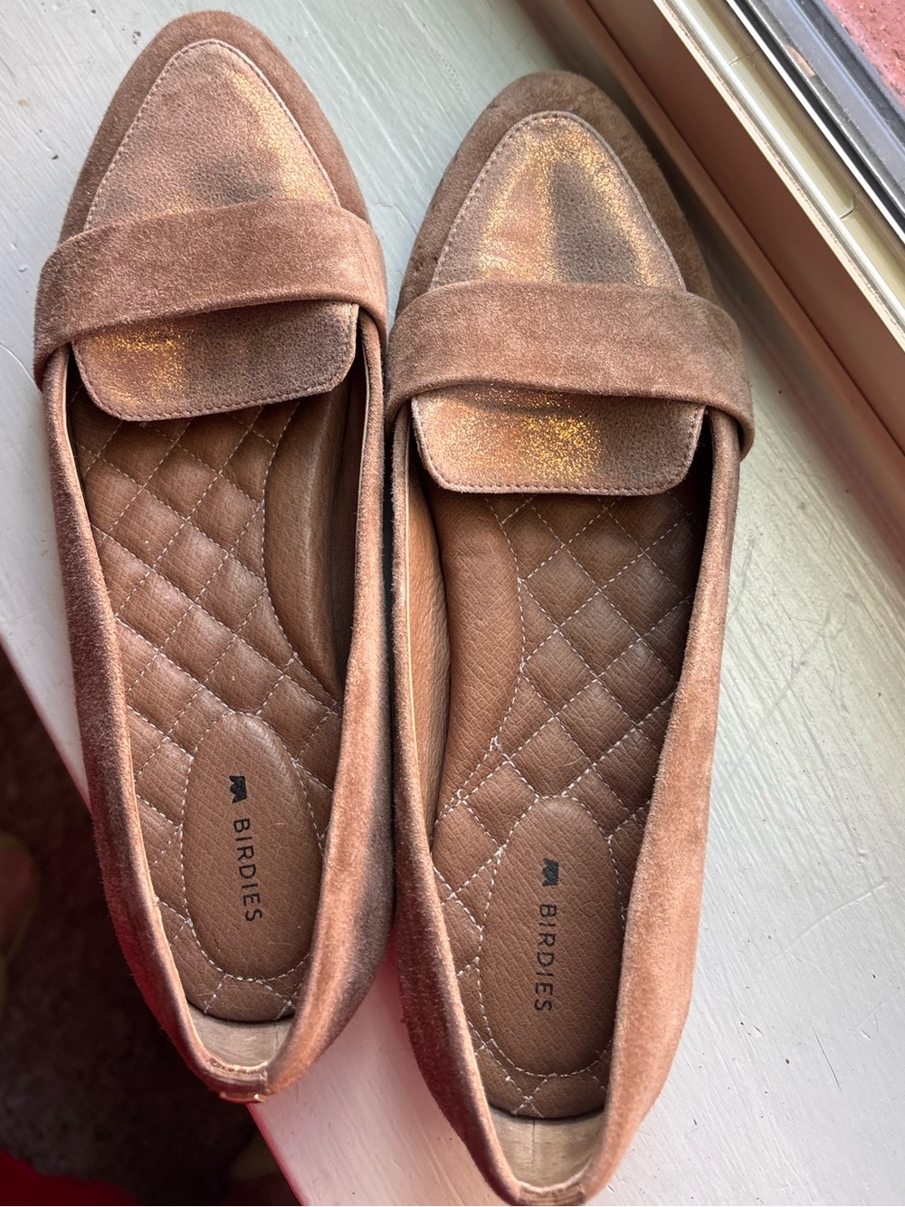 Birdies Suede Loafers
